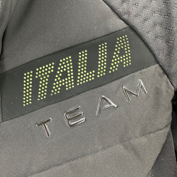 Kappa Italia Team Insulated Jacket Black Womens Size Medium Full‎ Zip Softshell - Picture 6 of 10